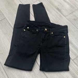 Seven black sparkly skinny jeans